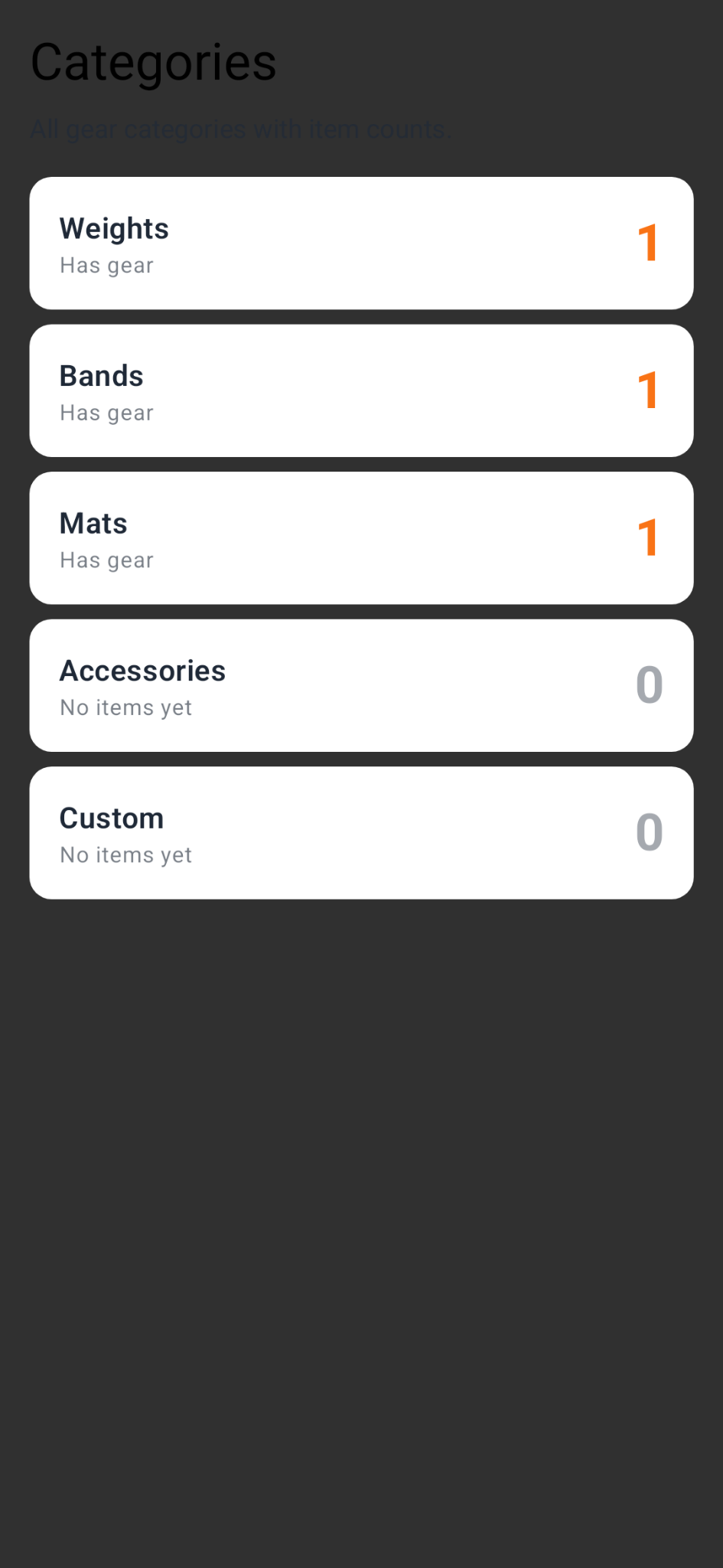 Categories